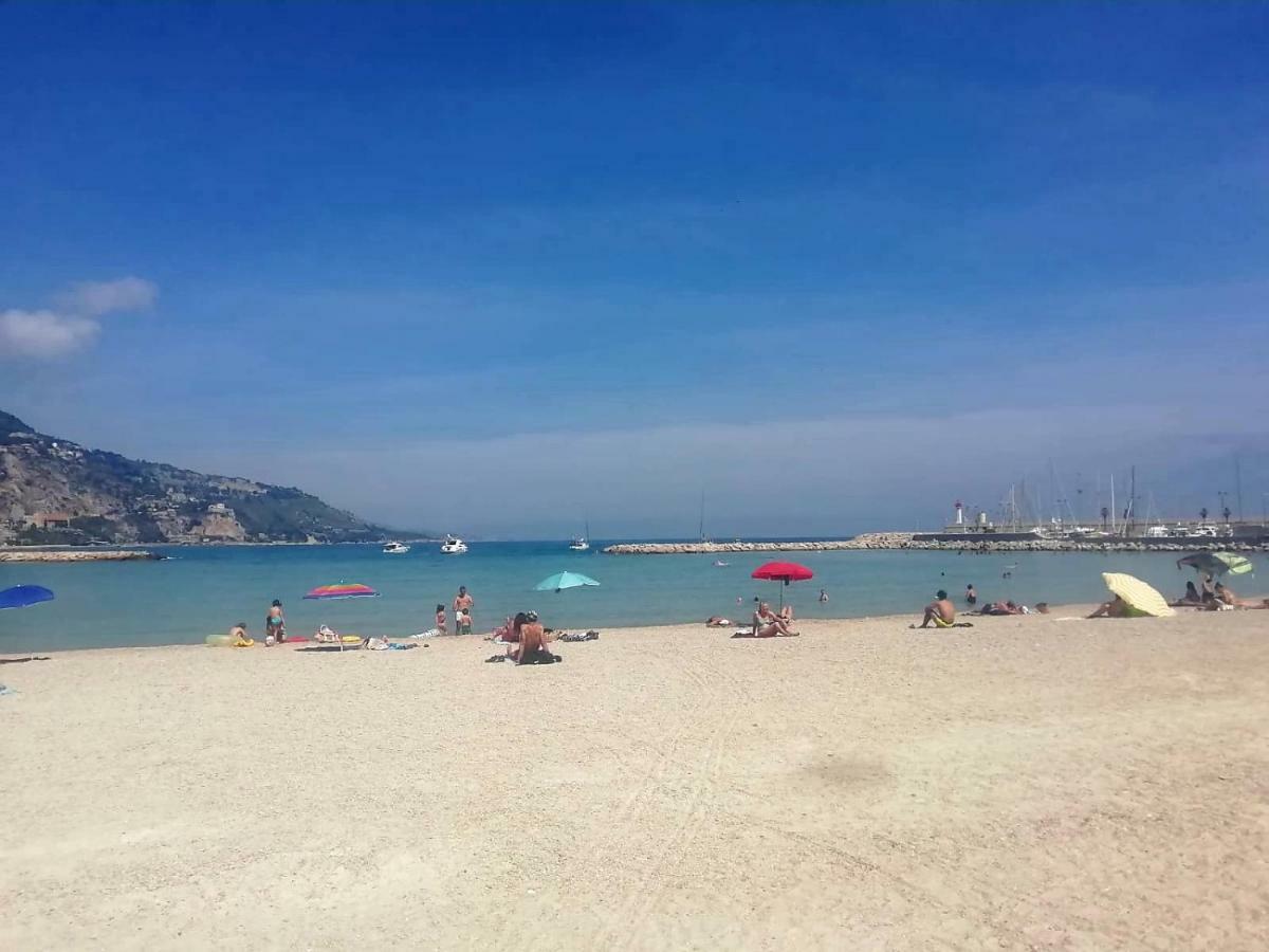 Ferienwohnung Le Palmaro Menton Exterior foto